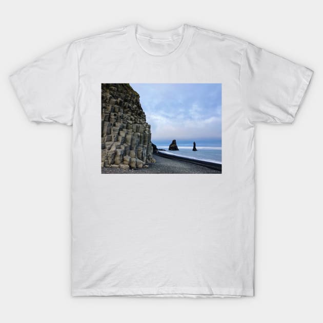 Reynisfjara Beach T-Shirt by AlishaMSchil